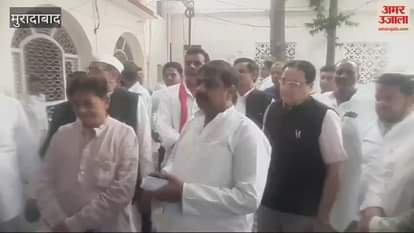 VIDEO : SP alleges misuse of government machinery in Kundarki by-election, meets DM