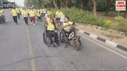 VIDEO : चंडीगढ़ कार्निवल में दिव्यांगों की रैली बनी आकर्षण का केंद्र