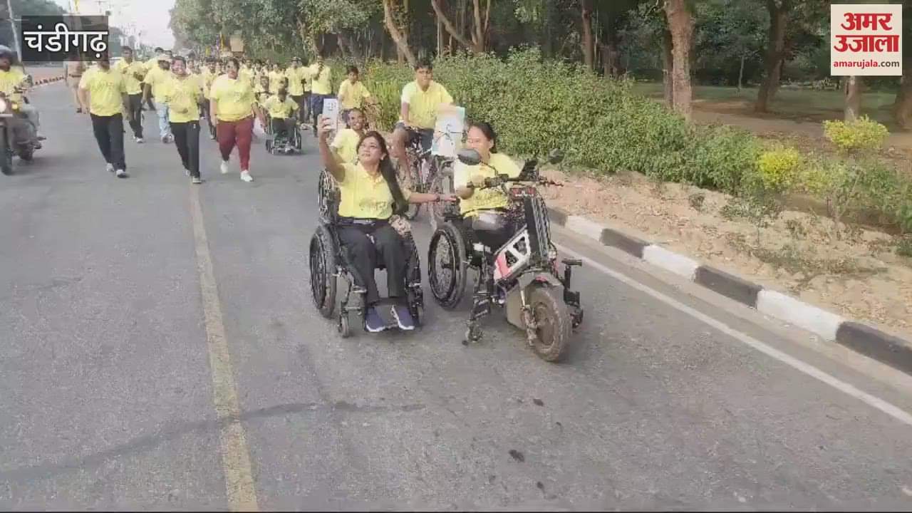 VIDEO : चंडीगढ़ कार्निवल में दिव्यांगों की रैली बनी आकर्षण का केंद्र