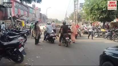 VIDEO : Security increased in markets on Diwali in Greater Noida