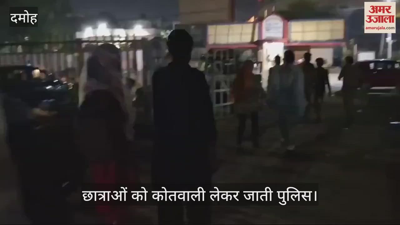 Damoh Missing girl students found from MLB school, telling many stories of disappearance to family members