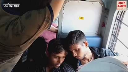 VIDEO : Huge rush of passengers in trains for Deepawali and Bhaiya Dooj