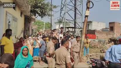 VIDEO : body of a teacher posted in Asmoli was found hanging, family members were in a state of panic