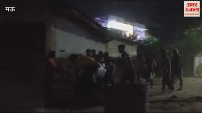 VIDEO : Violence in Mau over opposition bursting crackers video viral police start investigation