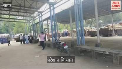 Agricultural produce market closed for four days: Farmers forced to sell produce to traders at low prices