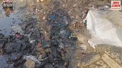 VIDEO : कैथल के सीवन में जरनल स्टोर में लगी आग, लाखों का नुकसान