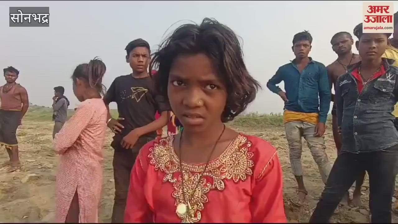 VIDEO : Three girls drowned Son river Tragic accident happened while bathing divers search mourning prevails family