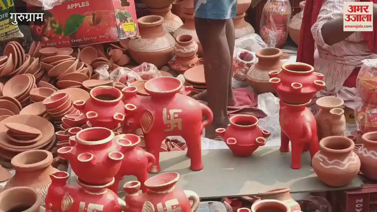 VIDEO : Crowds gathered at Gurugram's vegetable market to shop for Chhath Puja
