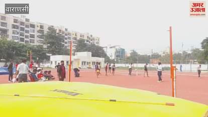 VIDEO : Shivangi Lalpur Stadium Sakshi of Sai Center BHU won gold Read other sports news of varanasi