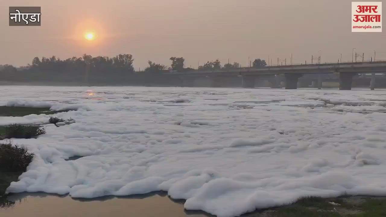 VIDEO : Poison mixed in Yamuna in Noida how will Chhath festival be celebrated