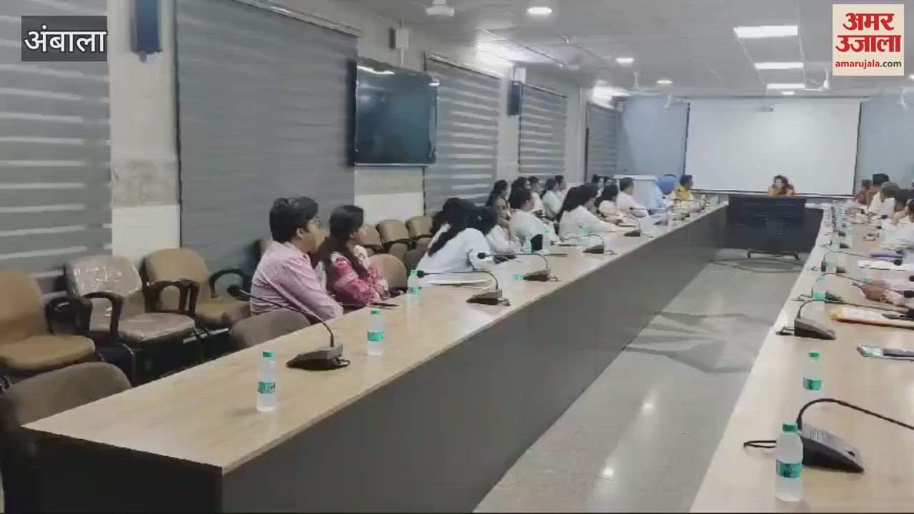 VIDEO : NHM's central team reached Ambala, inspected the facilities of civil hospital