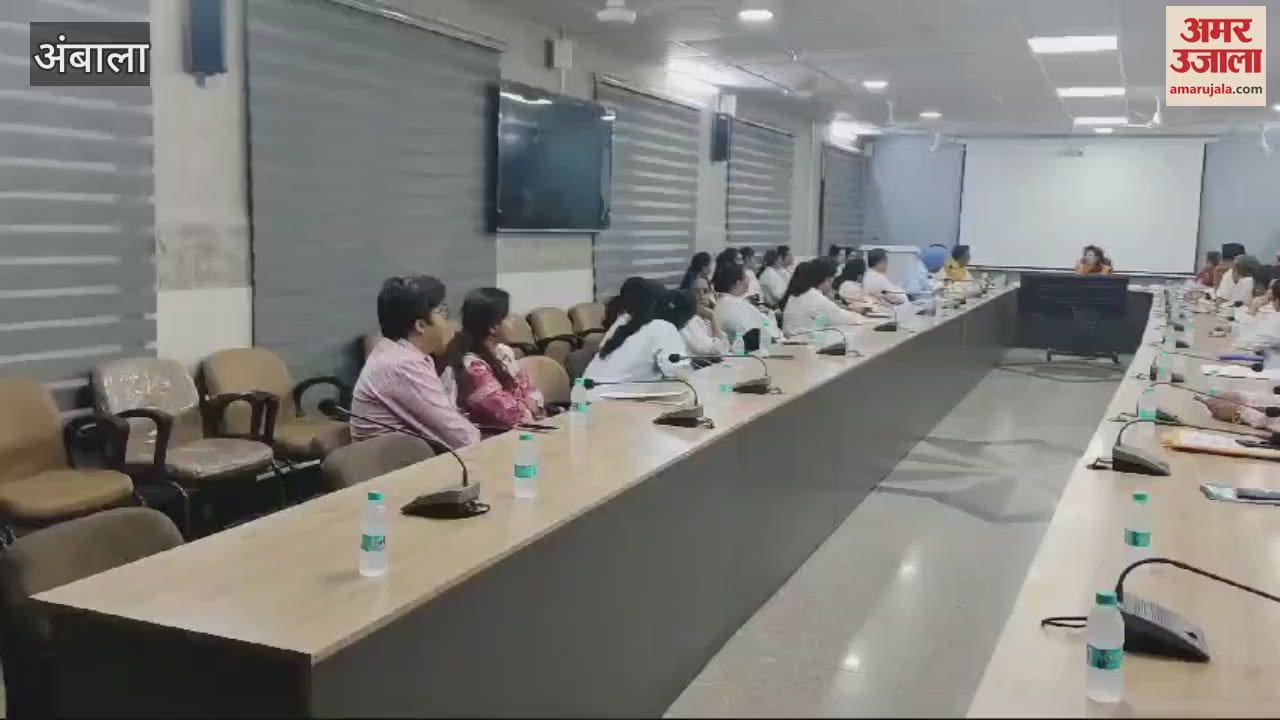 VIDEO : NHM's central team reached Ambala, inspected the facilities of civil hospital