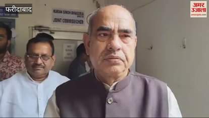 VIDEO : MLA Moolchand Sharma held a meeting regarding cleanliness, drinking water and property tax in Ballabgarh