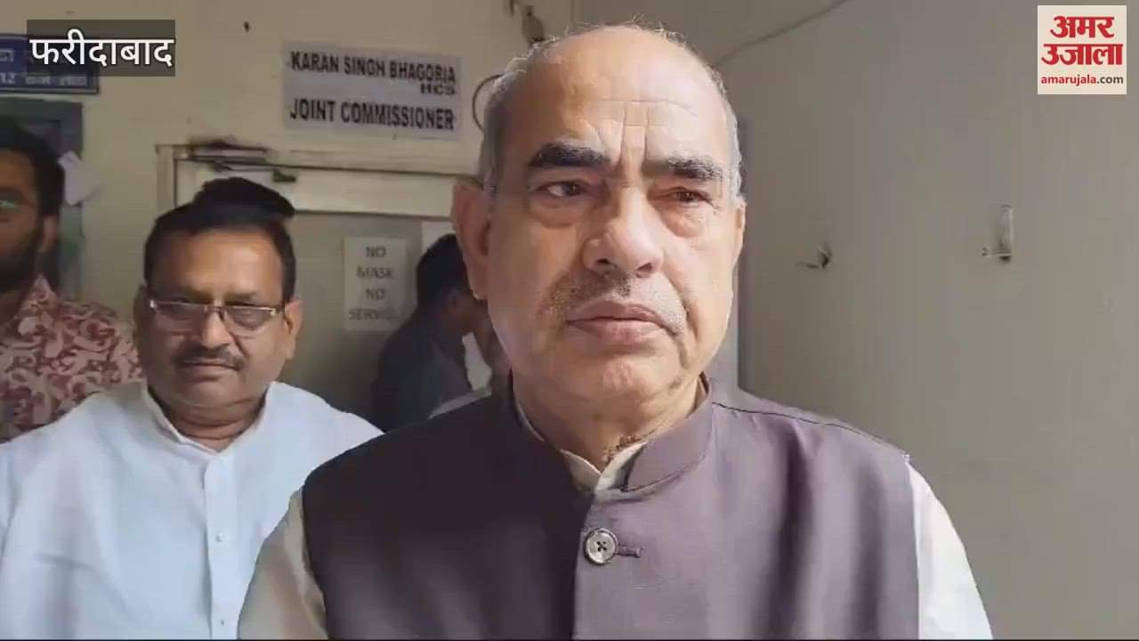 VIDEO : MLA Moolchand Sharma held a meeting regarding cleanliness, drinking water and property tax in Ballabgarh