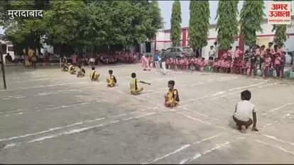 VIDEO : Students of Kankather dominated the sports competition, organised in Gajraula