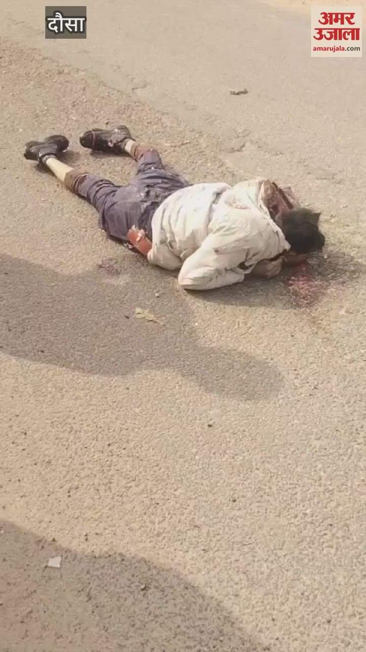 Dausa News: Truck ran over head constable when he was stopped from entering no entry, died on the spot