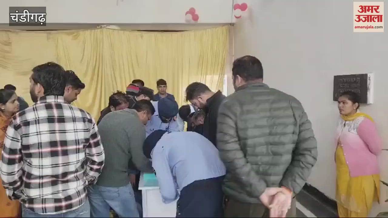 VIDEO : Chandigarh PGI Security Department organized blood donation camp