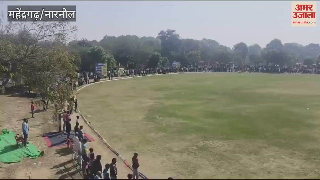 VIDEO : Nandgaon Bhiwani won the toss in Mahendragarh, 6 runs were scored on the loss of one wicket in three overs