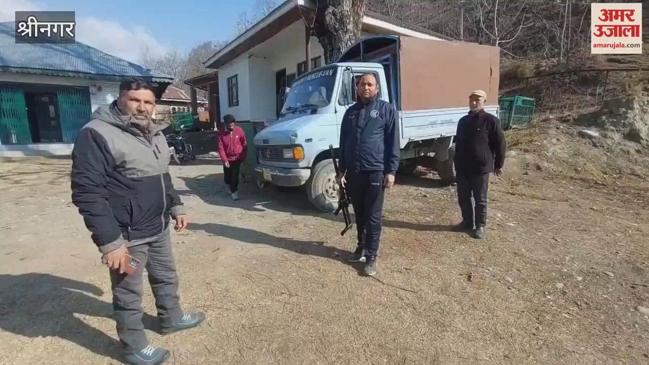 VIDEO : Bear terror ends in Ganderbal, wildlife officials catch it safely