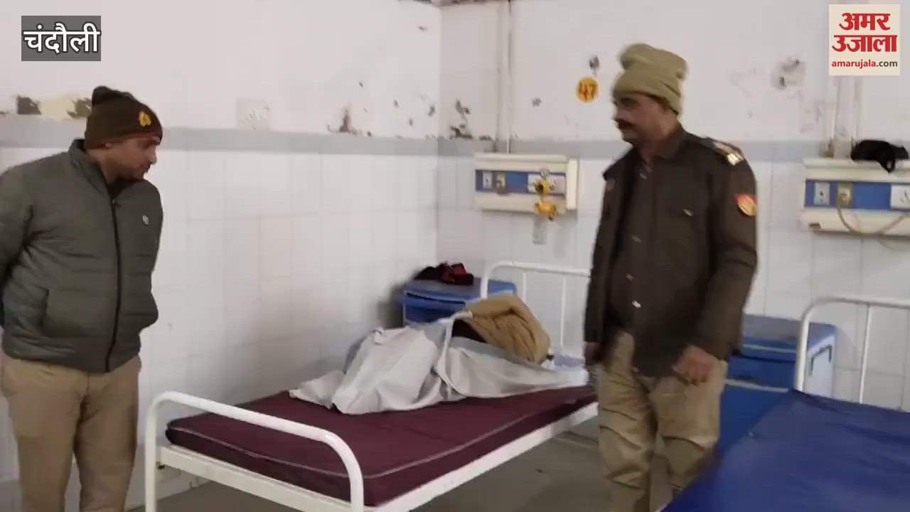 VIDEO : Encounter took place in Chandauli one miscreant two arrested by police