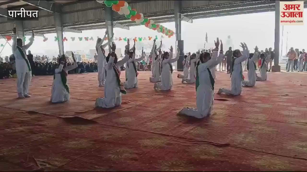 VIDEO : Assembly Speaker Harvinder Kalyan hoisted the tricolor in Panipat