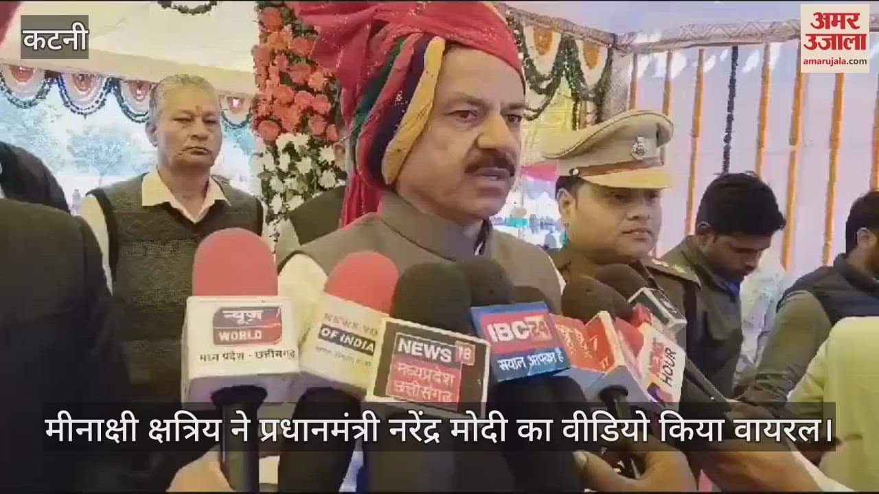 Non-destructive friend Meenakshi shared the video of PM Narendra Modi