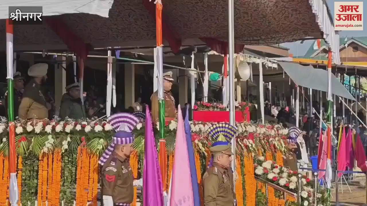 VIDEO : National flag hoisted on Republic Day in Srinagar, various cultural programs organized