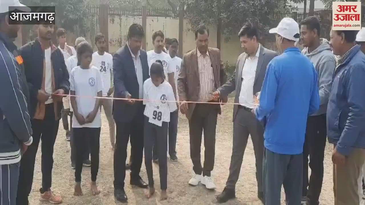 VIDEO : Sakshi and Sanjana top in 100 meter girls category in Azamgarh