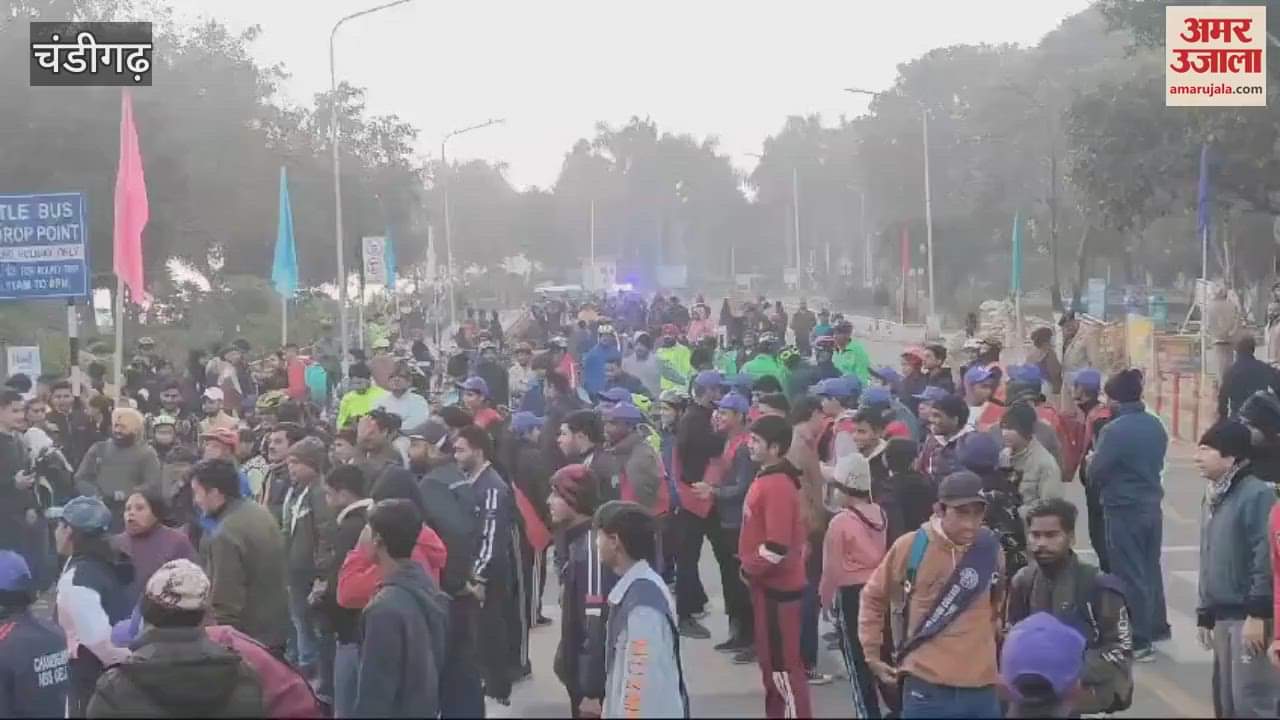 VIDEO : Chandigarh Police organized Cyclothon
