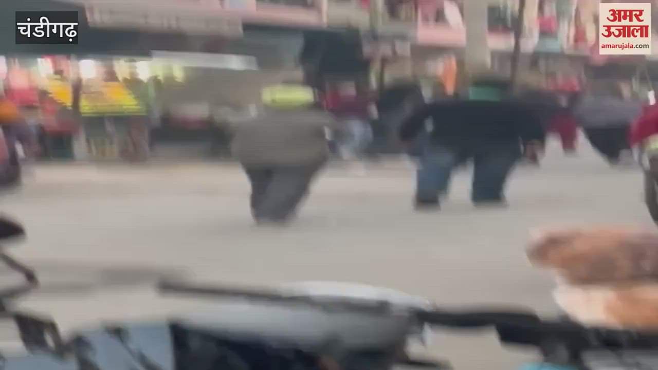 VIDEO : Man Stabbed in Chandigarh