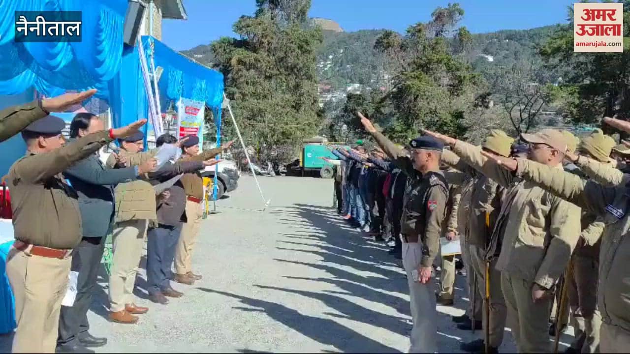 VIDEO : मुख्य विकास अधिकारी ने पुलिसकर्मियों को दिलाई मतदान की शपथ