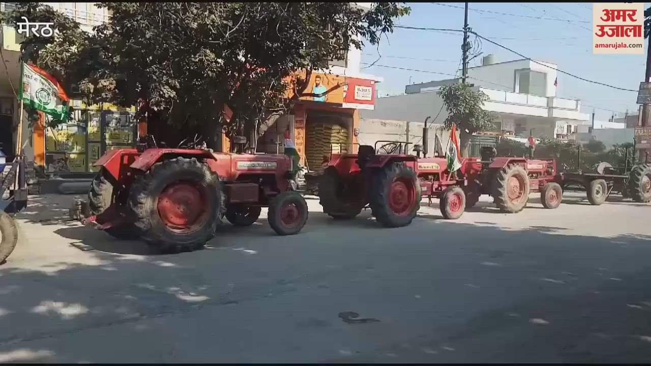 VIDEO : Meerut: BKU workers reached Ganganagar police station