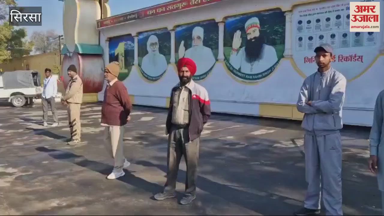 VIDEO : Dera chief Gurmeet reached Sirsa, police force deployed