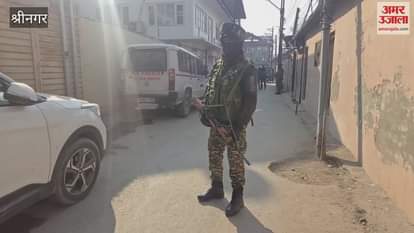 VIDEO : NIA raid in Srinagar Lal mandi