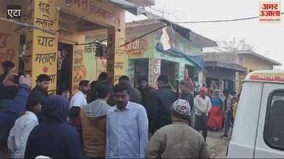 VIDEO : Thieves clean out grocery store in etah