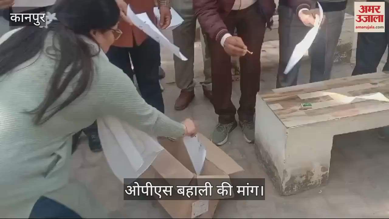 VIDEO : Pharmacists protested by burning pamphlets with UPS Go Back written on them