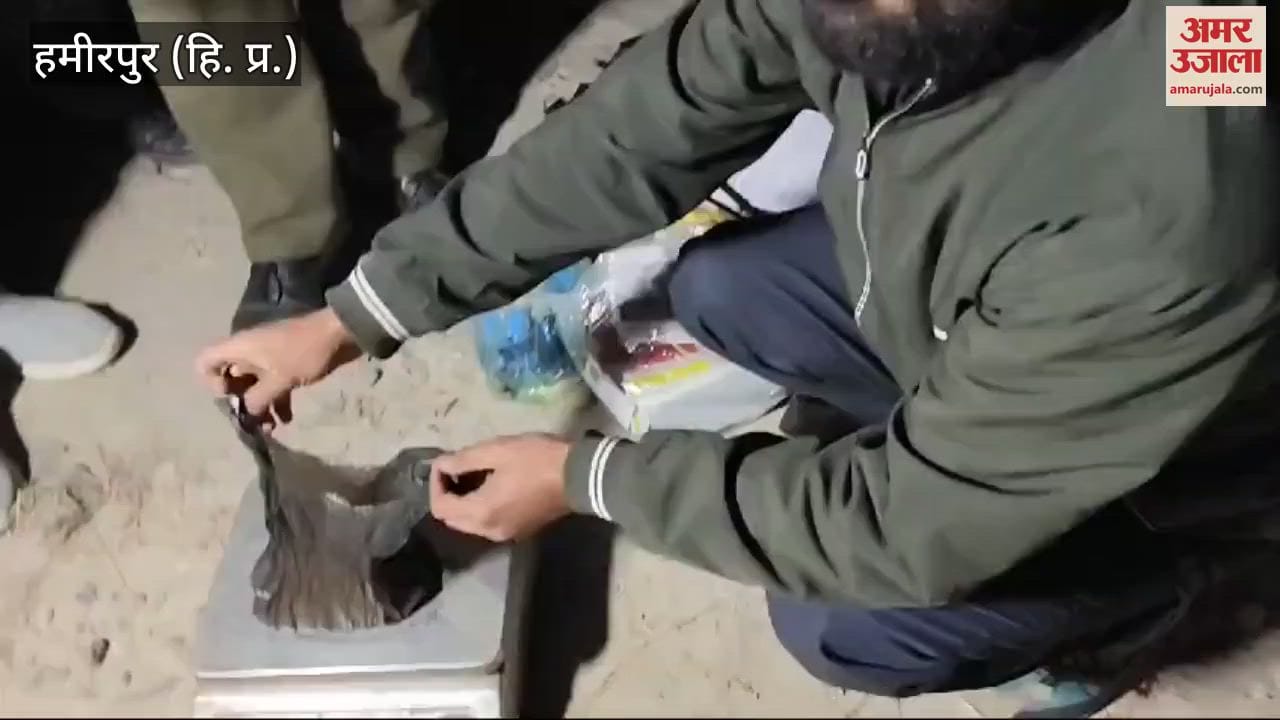 VIDEO : The accused caught with drugs and Bhukki in Jhalaan of Dhaneta is on three-day remand