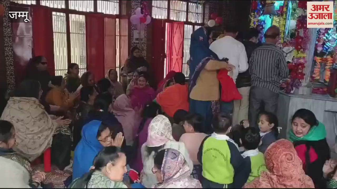 VIDEO : Devotees participated in the birth anniversary of Baba Lal Dayal Ji in Reasi, organized a grand festival