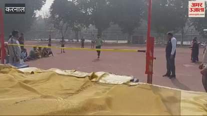 VIDEO : Students showed their strength in the two-day district level school sports competition in Karnal