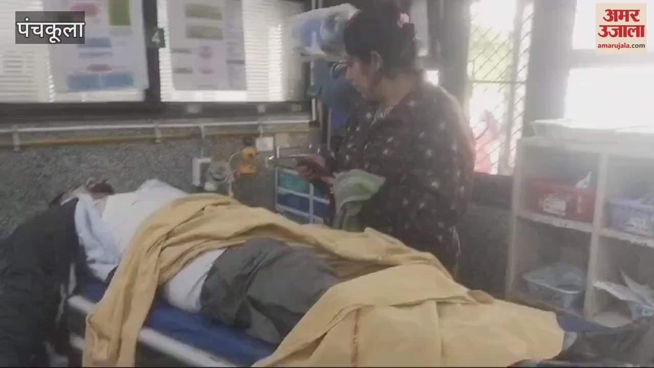 VIDEO : Bike rider dies in road accident in Panchkula