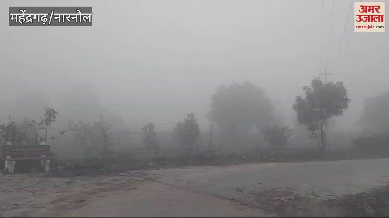 VIDEO : Fog in Mahendragarh