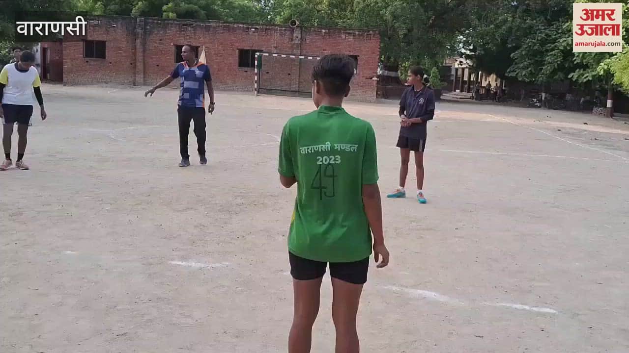VIDEO : Two daughters of Kashi play in national games Naina and Suman selected in UP handball team