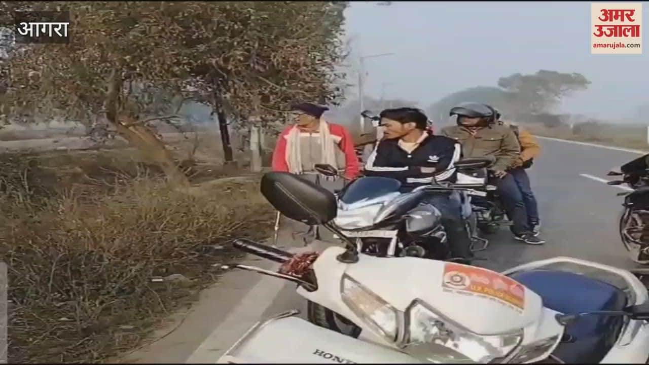 VIDEO : trying to save the elderly car overturned innocent life was trapped inside along with young man