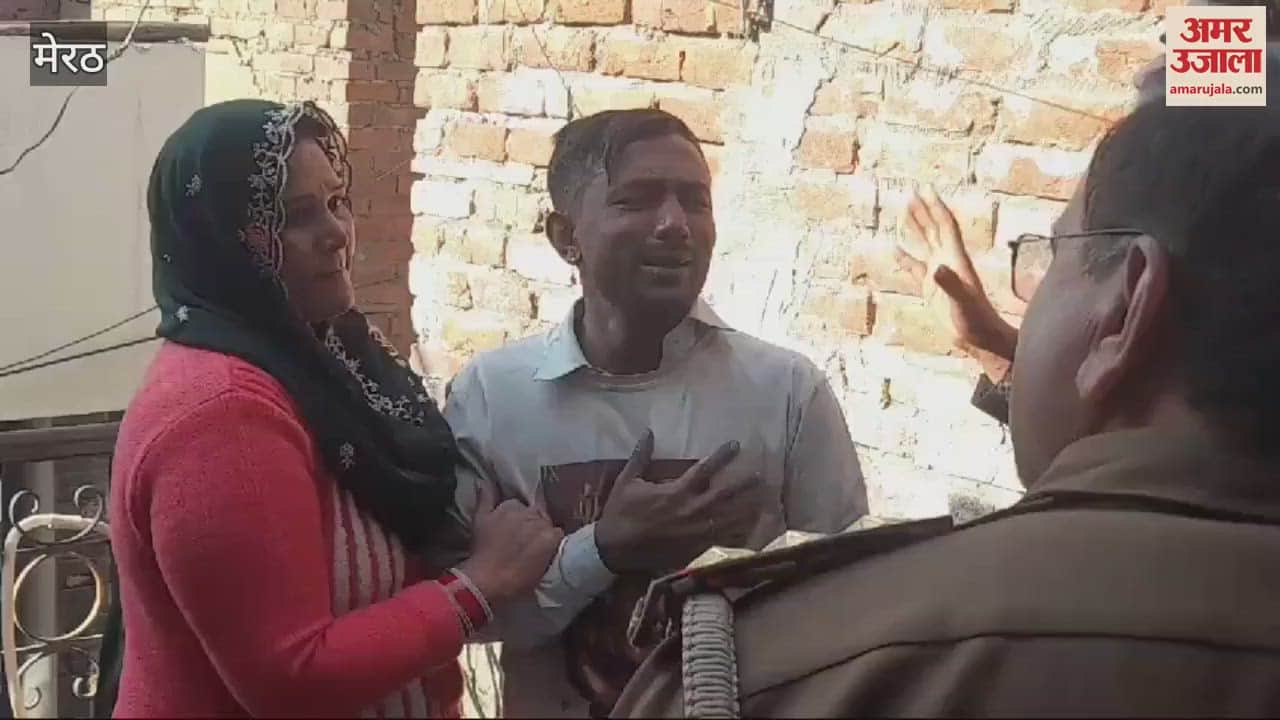 VIDEO : Woman commits suicide by hanging herself due to domestic dispute in Meerut