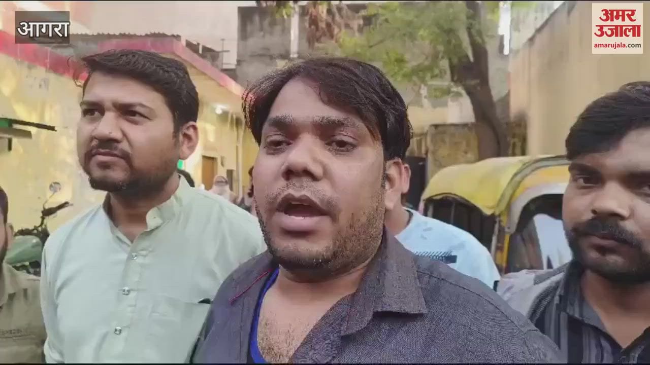 VIDEO : A three year old girl died after being hit by a municipal corporation tractor