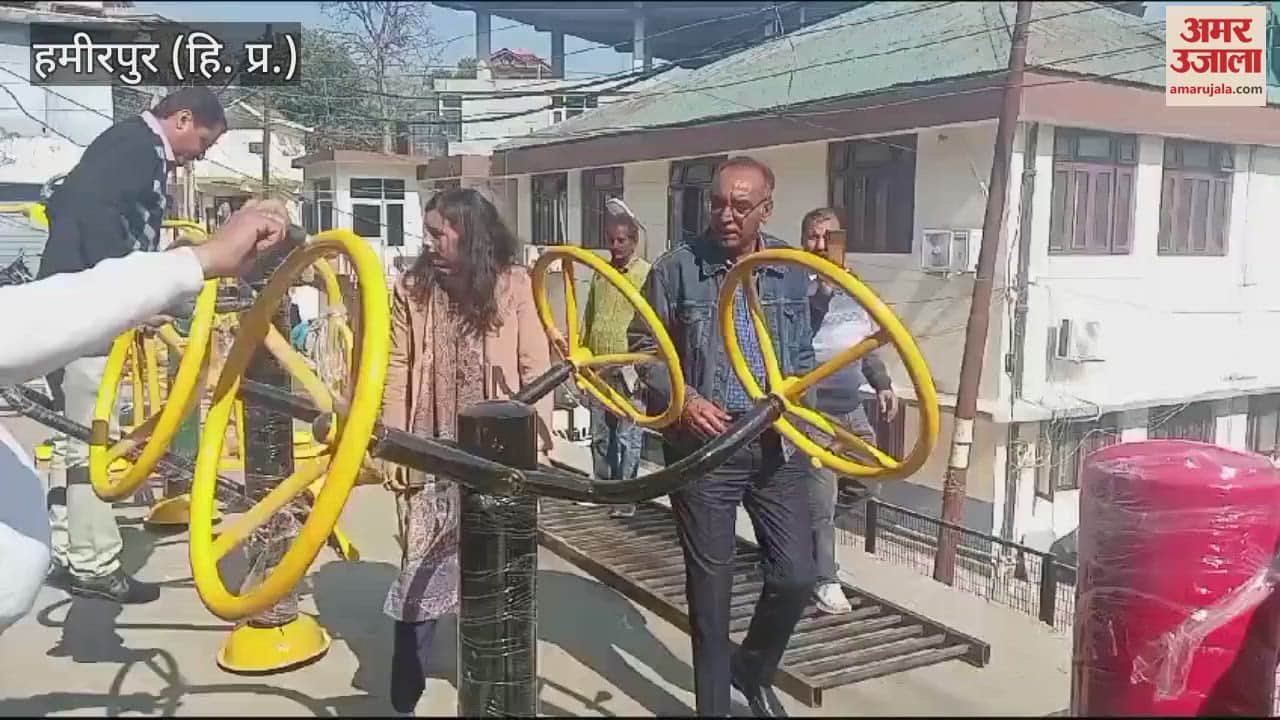 VIDEO : DC Amarjit Singh who returned from training, took stock of the construction work