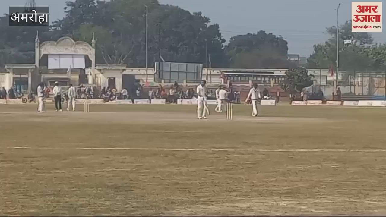 VIDEO : Sehgal Cricket Club Delhi won in the first quarter final, Sadbhavna Cup organized in Amroha