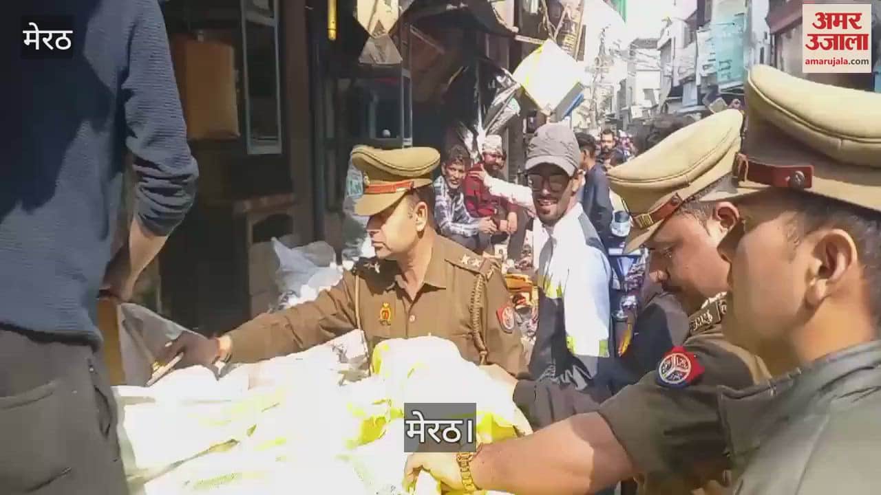 VIDEO : In view of Vasant Panchami, police launched a campaign against Chinese manjha