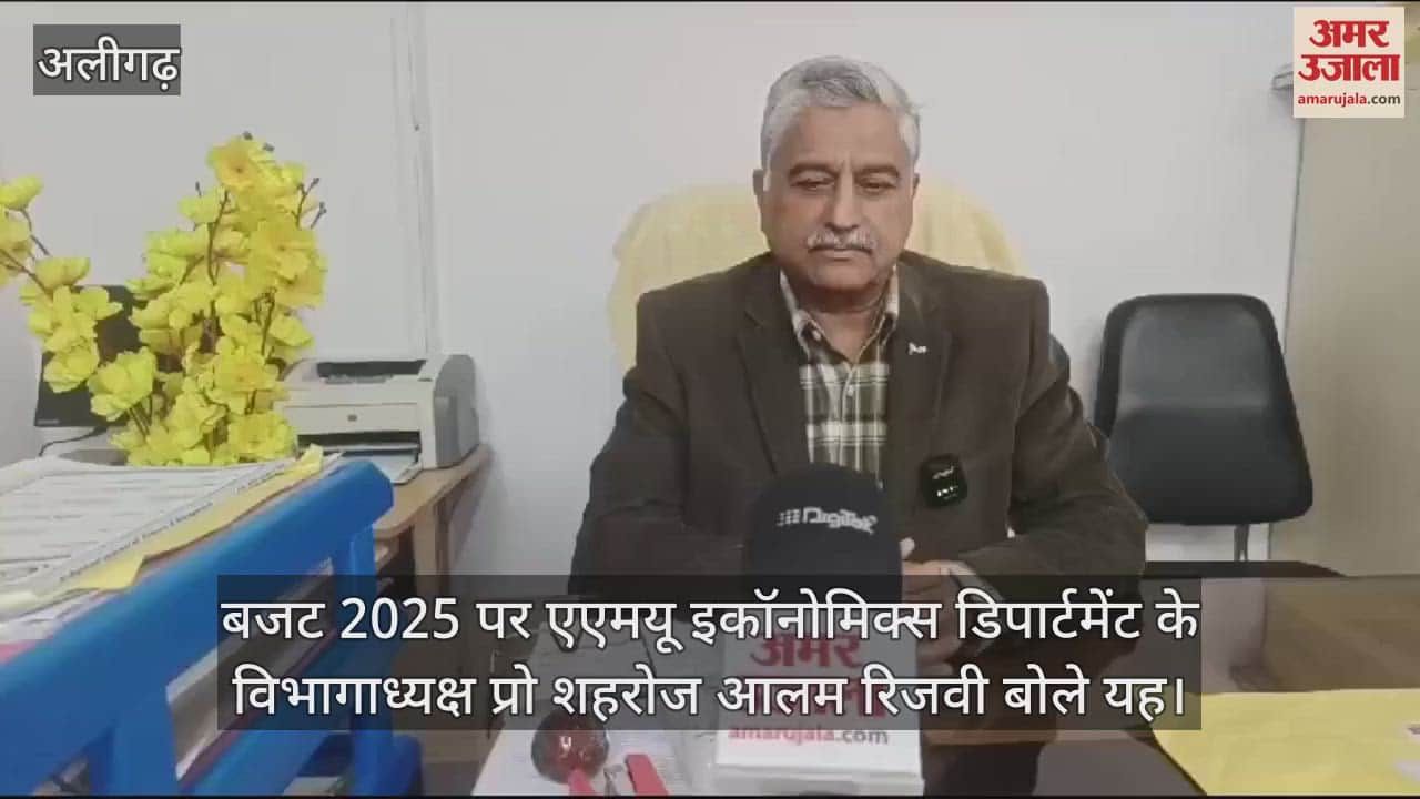 VIDEO : बजट 2025 पर एएमयू इकॉनोमिक्स डिपार्टमेंट के विभागाध्यक्ष प्रो शहरोज आलम रिजवी बोले यह