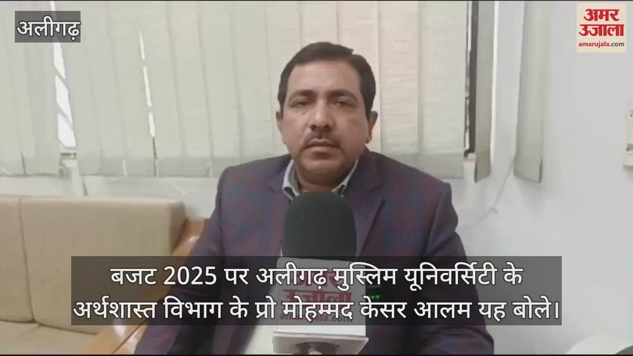 VIDEO : बजट 2025 पर अलीगढ़ मुस्लिम यूनिवर्सिटी के अर्थशास्त विभाग के प्रो मोहम्मद केसर आलम यह बोले